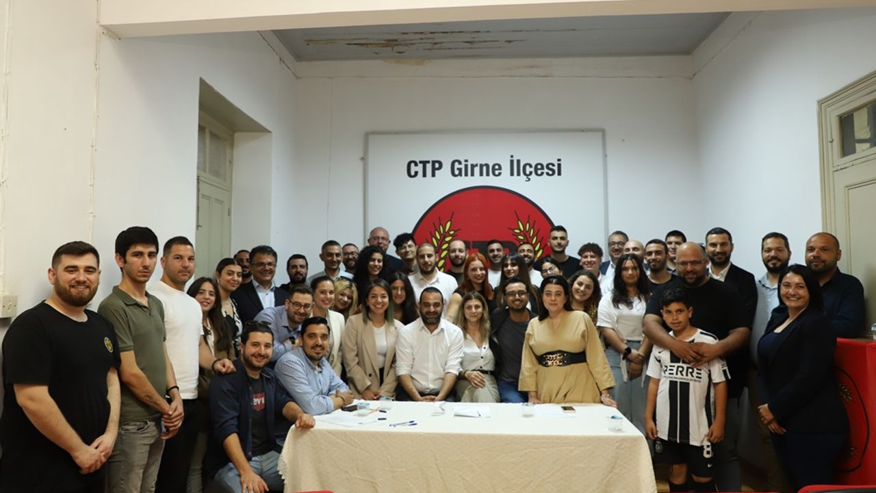 CTP Gençlik Örgütü Girne ilçesi başkanlığına yeniden Sipahi seçildi