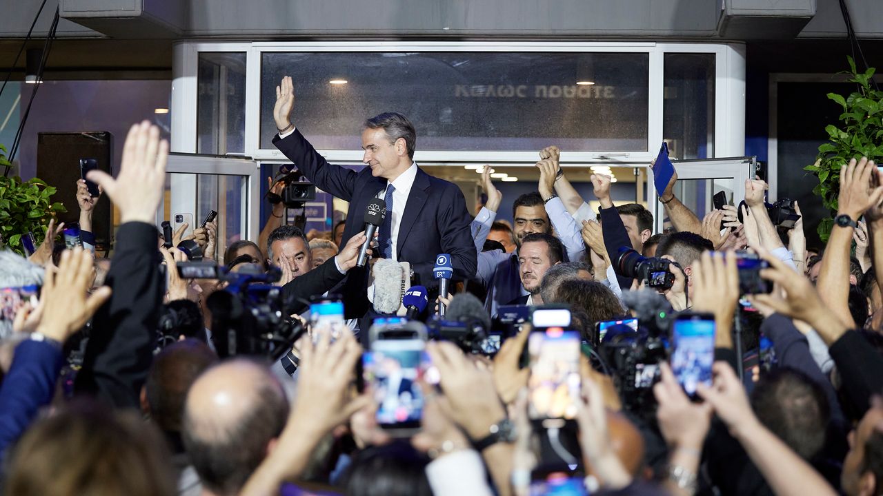 Yunanistan’da seçim zaferi Başbakan Kiryakos Miçotakis'in lideri olduğu Yeni Demokrasi Partisi’nin oldu