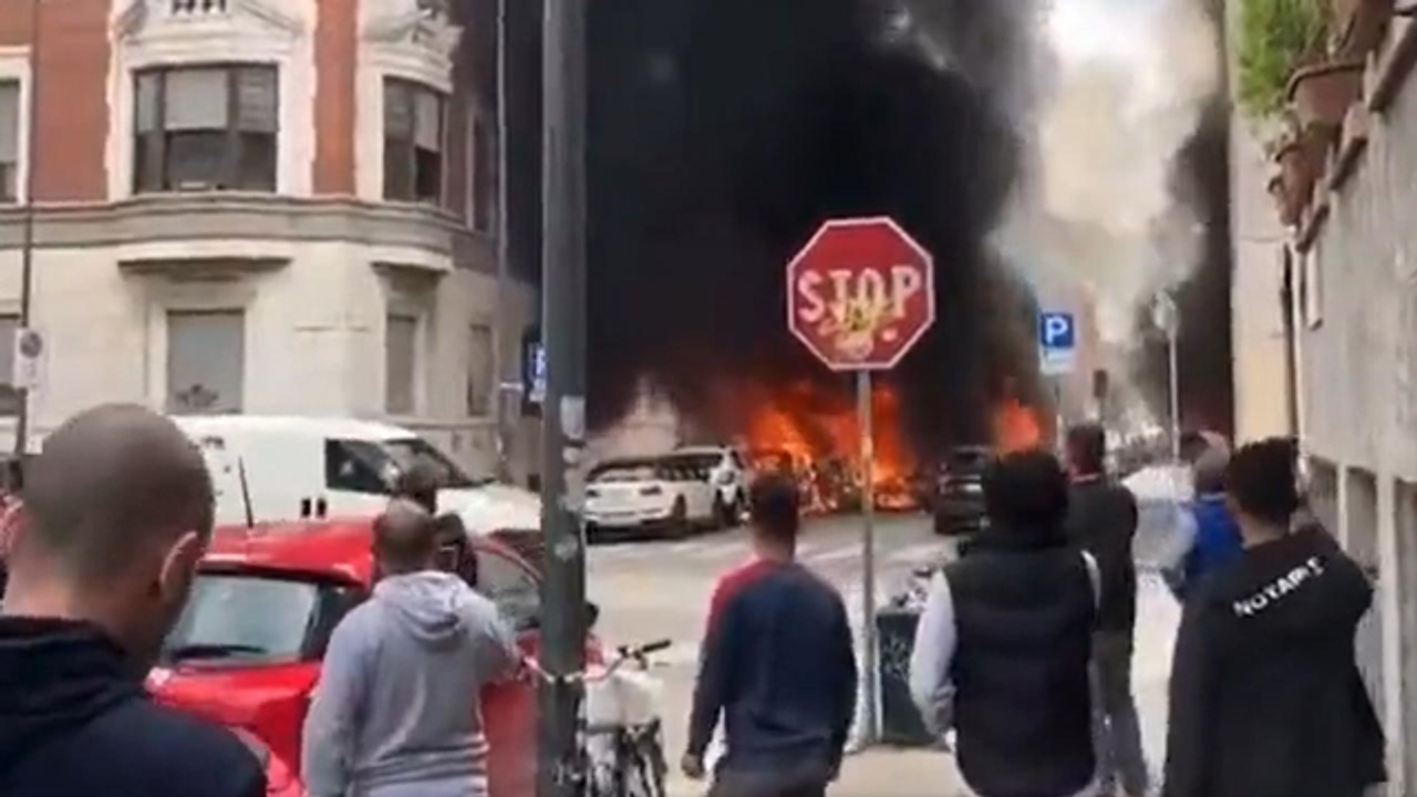 Milano'da şiddetli patlama! 4 kişi yaralandı