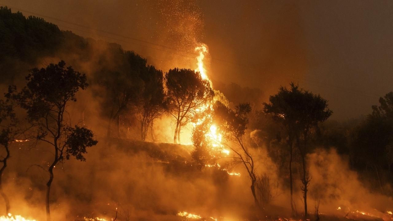 Yunanistan son 20 yılın en büyük orman yangınını yaşıyor