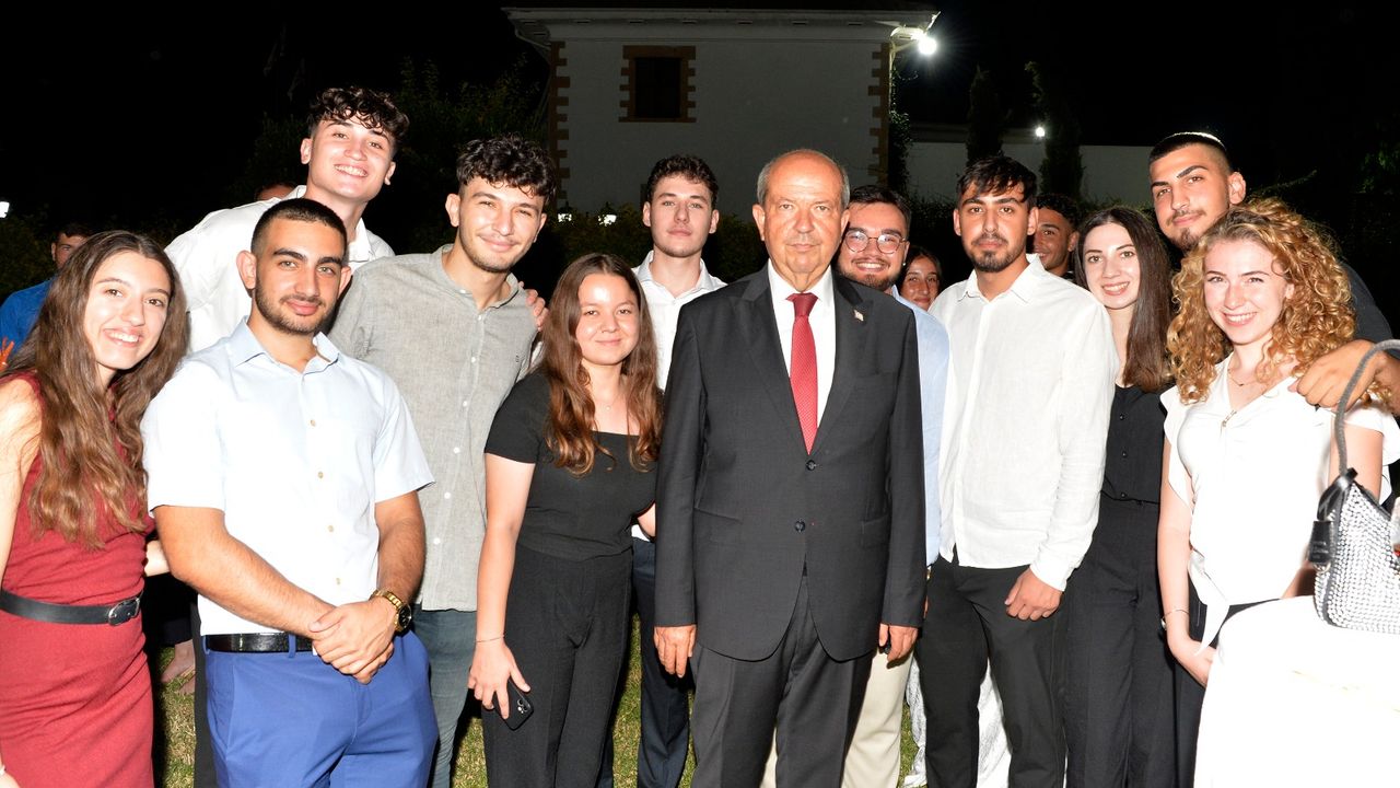 Cumhurbaşkanı Ersin Tatar, gençlik buluşması etkinliğine katıldı