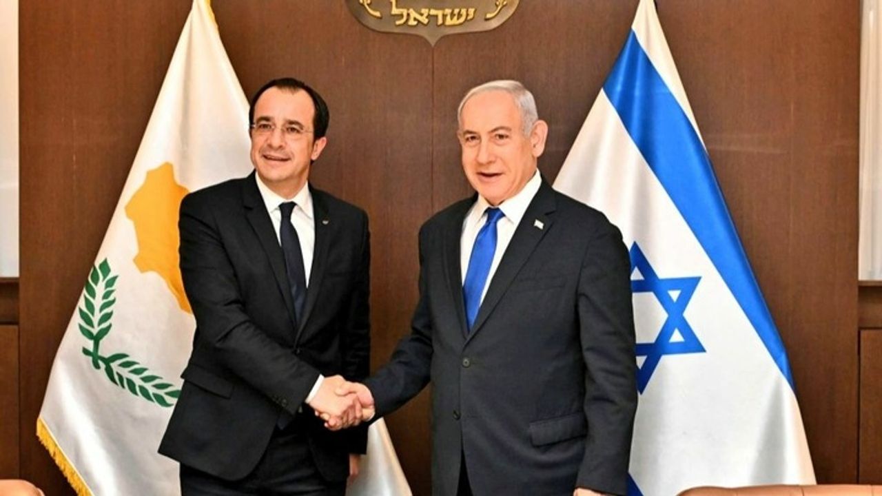Hristodulidis ile Netanyahu dün bir araya geldi