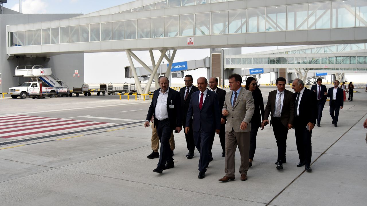 Cumhurbaşkanı Tatar: “Ercan Havalimanı KKTC’nin gelişmesine büyük katkı sağlayacak… Bu yapı ile gurur duyuyorum”