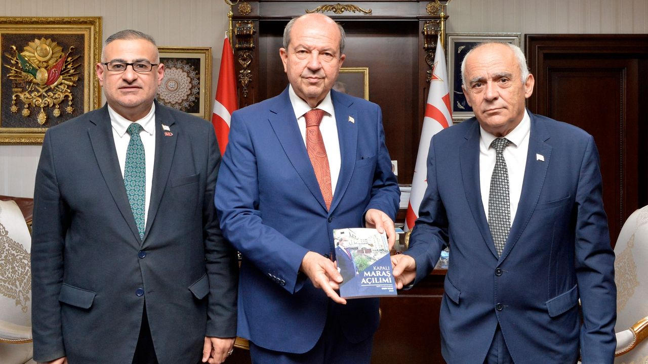 Cumhurbaşkanı Ersin Tatar’ın kaleme aldığı ‘Kapalı Maraş Açılımı’ adlı kitap yayınlandı