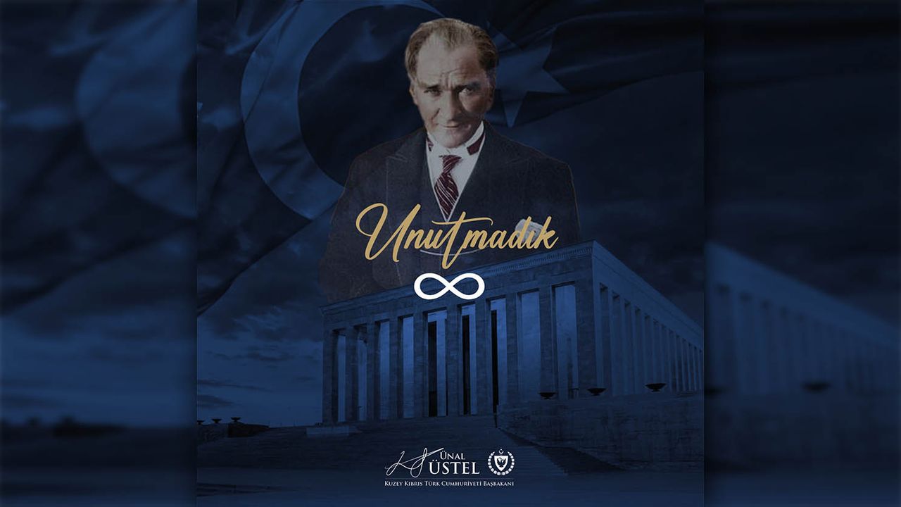 Üstel: “Atatürk'ün ilkelerinin aydınlattığı yolda geleceğe doğru emin adımlarla yürümeye devam edeceğiz”