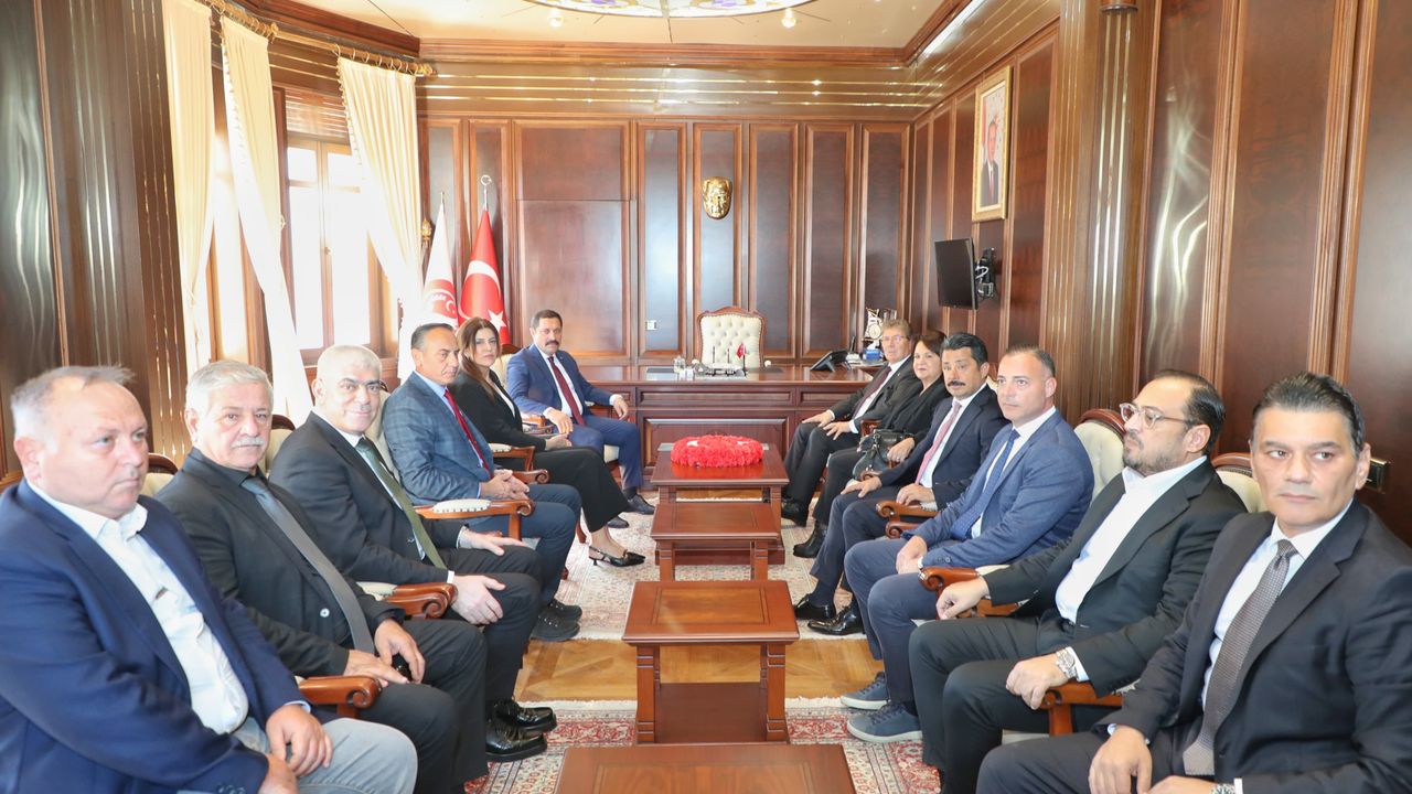 Başbakan Üstel, Hatay Valisi Mustafa Masatlı’yı ziyaret etti
