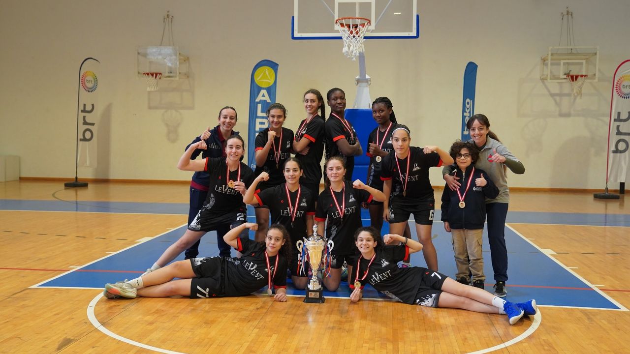 BRT U16 Kadınlar Basketbol Şampiyonu Leventspor oldu