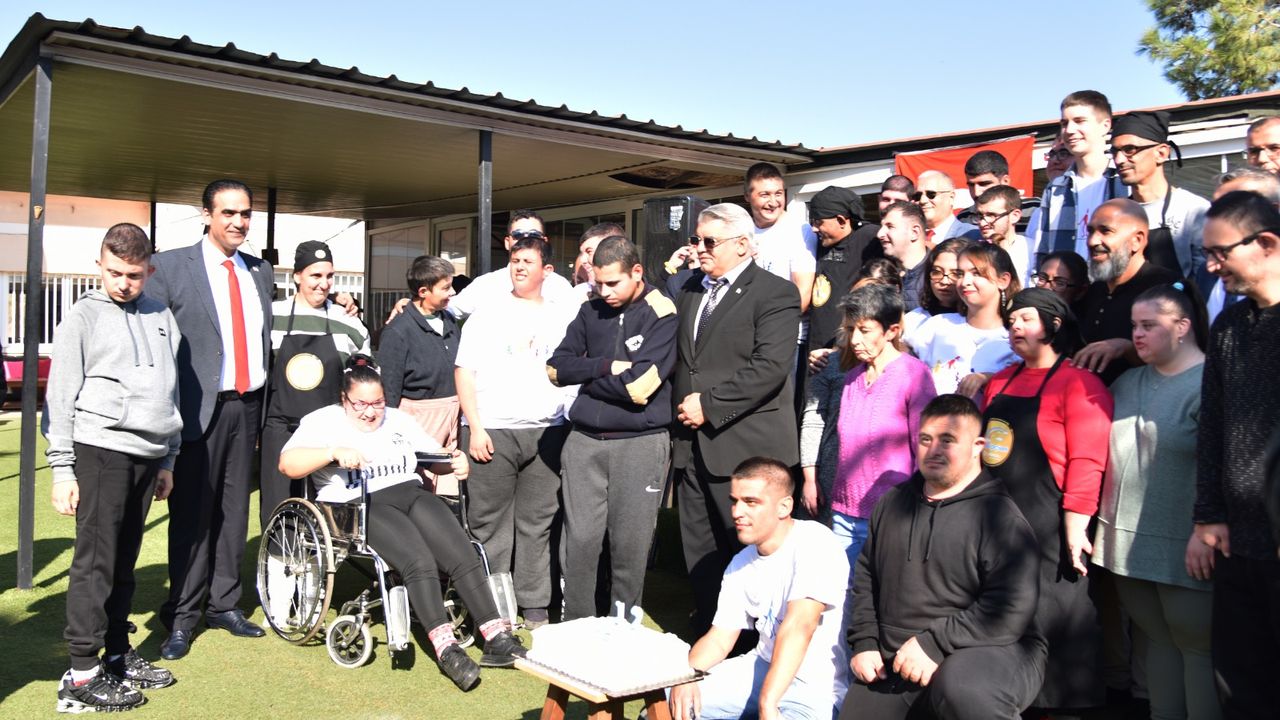 Gazimağusa İrfan Nadir 18 Yaş Üstü Engelli Rehabilitasyon Merkezi'nde etkinlik