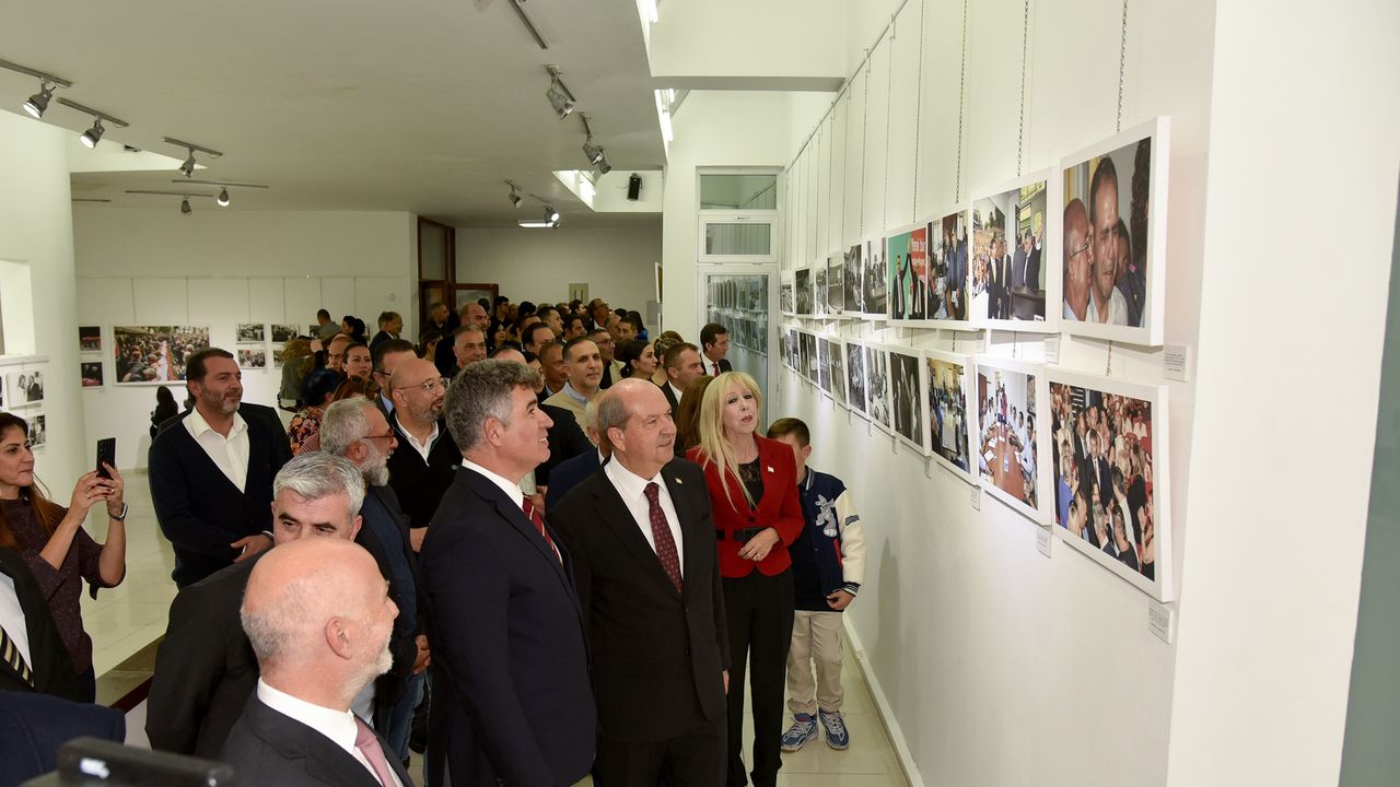 Türk Ajansı Kıbrıs 50 yaşında... TAK’ın 50’nci yıl resepsiyonu yapıldı, fotoğraf sergisi açıldı