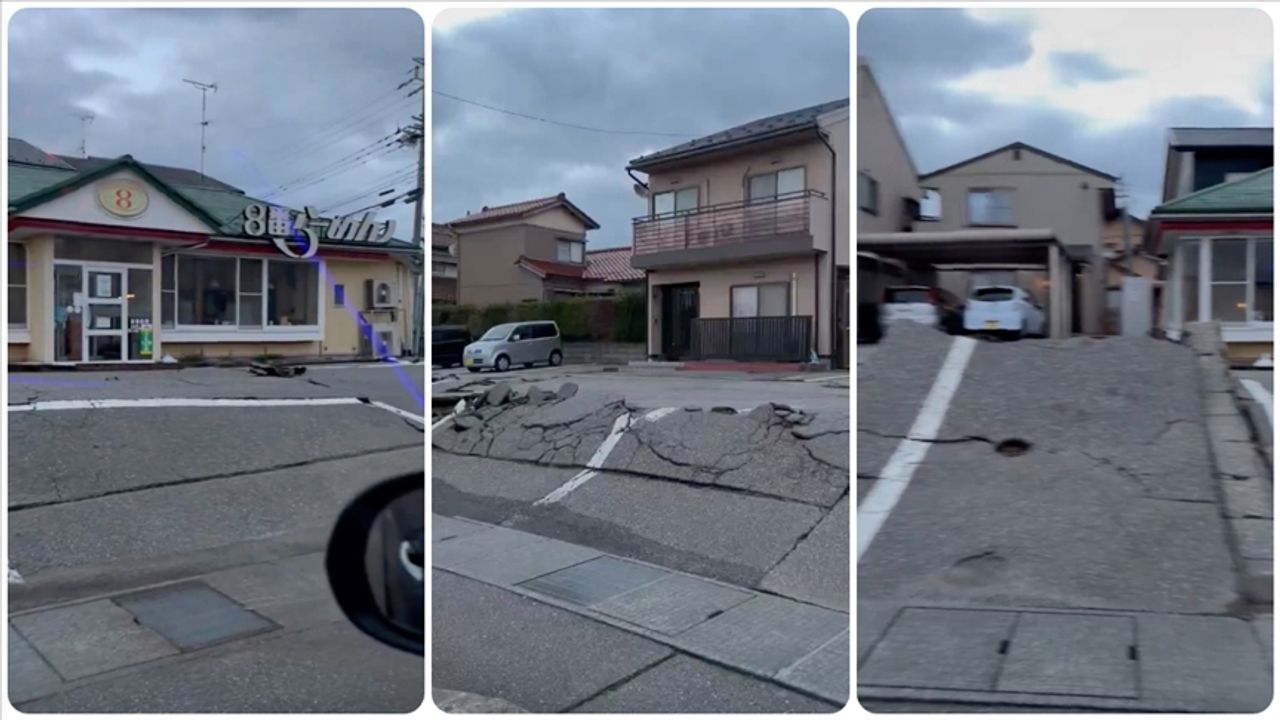 Japonya'nın batısında son 1,5 saatte 5 ila 7,6 büyüklüğünde 9 deprem oldu