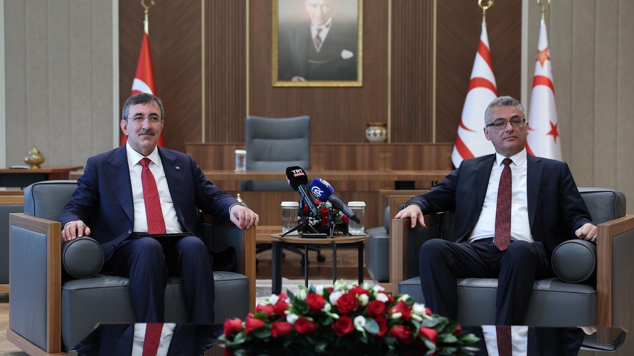 Cevdet Yılmaz: “KKTC'nin her alanda güçlenmesi için yakın işbirliğimizi sürdürmeye devam edeceğiz.”
