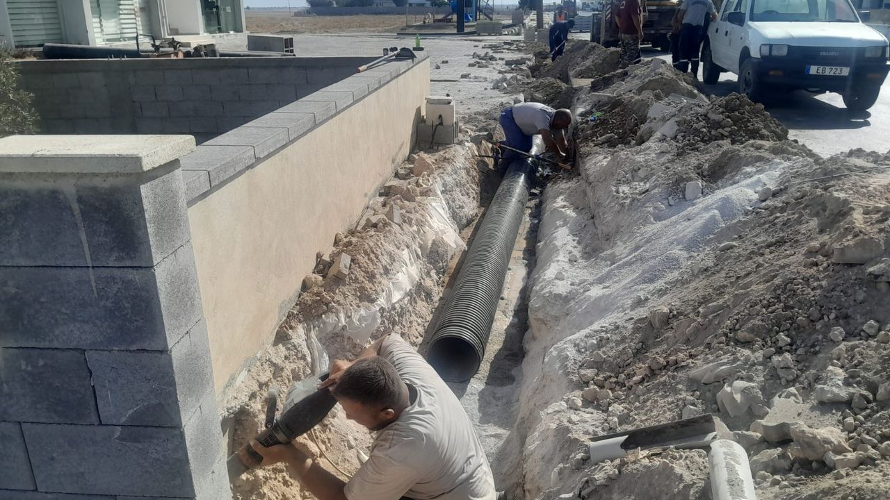 Mesarya Belediyesi’nden Dörtyol’a 500 metrelik altyapı yatırımı…