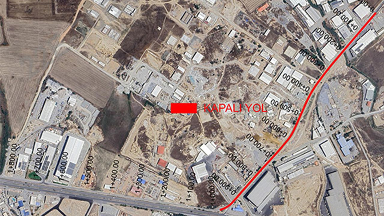 Cezaevi-Hala Sultan Cami arasında yol yapım çalışmalarına başlandı