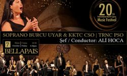 20. Uluslararası Kuzey Kıbrıs Müzik Festivali soprano Burcu Uyar& KKTC CSO konseri ile devam ediyor