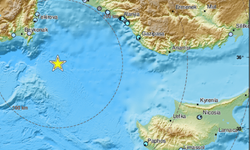 Antalya-Kıbrıs arasında deprem meydana geldi