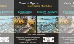 Kıbrıs Manzaraları sergisi 10 Aralık’ta Rüstem Kitabevi’nde…