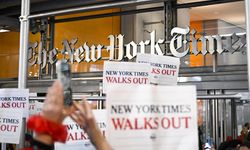 ABD'de New York Times gazetesi çalışanlarından 24 saatlik iş bırakma eylemi