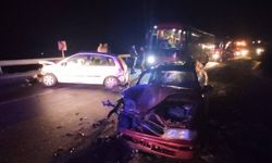 Alagadi bölgesinde trafik kazası: 3 kişi yaralandı