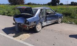 Derince-Avtepe anayolunda trafik kazası.. 2 yaralı