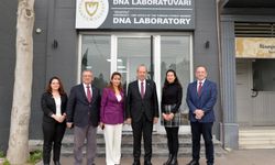 Cumhurbaşkanı Tatar, Kayıp Şahıslar Komitesi DNA Laboratuvarı’nı ziyaret etti