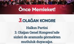 Halkın Partisi Olağan Kongresi yarın yapılıyor