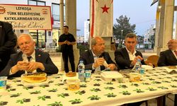 Türkiye'den gelen depremzedeler için iftar verildi