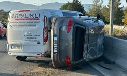 Önündeki Aracı Geçmeye Çalışırken Kazaya Neden Oldu