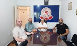 Milletvekili adayı Korkmazhan Türk-Sen’i ziyaret etti
