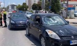 Lefkoşa’daki trafik kazasında iki yaya yaralandı