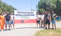 Bağımsızlık Yolu AKSA Enerjinin kamulaştırılması için eylem yaptı