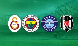 Galatasaray, Fenerbahçe, Beşiktaş ve Adana Demirspor'un Rakipleri Belli Oldu