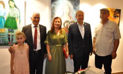 “2. Uluslararası Güzelyurt Sanat Buluşması” sergisi açıldı