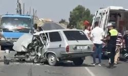 İskele-Ercan Anayolu’ndaki trafik kazasında iki araç sürücüsü yaralandı