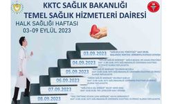 Sağlık Bakanlığı 3-9 Eylül “Halk Sağlığı Haftası” dolayısıyla etkinlikler düzenleyecek