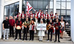 İskele Belediyesi halk dansları ekibi Kosova’da festivale katıldı