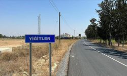 Pile-Yiğitler yolu çalışmalarında hafta sonu sakinliği