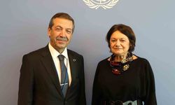 Dışişleri Bakanı Ertuğruloğlu, Siyasi İşlerden sorumlu BM Genel Sekreter Yardımcısı Rosemary DiCarlo ile görüştü