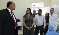 Sağlık Bakanı Dinçyürek, Geçitkale Sağlık Merkezi ve Ayşe Çoban Belet Serdarlı Sağlık Merkezi’ni ziyaret etti