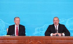 TC Cumhurbaşkanı Erdoğan ile Aliyev, Iğdır-Nahçıvan Doğal Gaz Boru Hattı'nın temelini attı