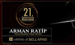 Uluslararası Kuzey Kıbrıs Müzik Festivali Arman Ratip Piyano Resitali ile devam ediyor