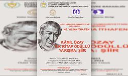 Kamil Özay adına şiir yarışması düzenlenecek… Ödülle değer görülen şiirler için kitap basılacak