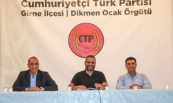 CTP Dikmen Örgütü Kıbrıs sorunu hakkında bilgilendirme toplantısı düzenledi