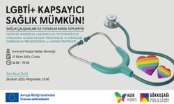 Kuir Kıbrıs Derneği, sağlık çalışanları ile "LGBTİ+ Kapsayıcı Sağlık Mümkün!" adlı yuvarlak masa toplantısı düzenleniyor