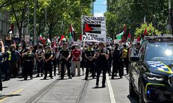 Avustralya'da yüzlerce öğrenci Filistin'e destek amacıyla ders bıraktı