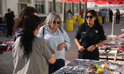 Mahkumların ürettikleri el işleri kermeste sergilendi, satışa sunuldu