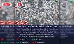 Girne’de ağır vasıta trafik kısıtlaması pazartesi başlıyor