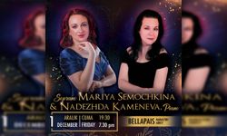 Soprano Semochkina ve Piyanist Kameneva yarın akşam Bellapais Manastırı'nda Şan & Piyano Resitali verecek