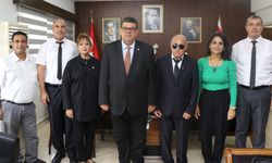 Maliye Bakanı Berova, Kıbrıs Türk Engelliler Federasyonu’nu kabul etti