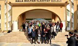 KTOEÖS, Hala Sultan İlahiyat Koleji’nde basın açıklaması yaptı