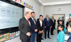 Cumhurbaşkanı Tatar, Kırgız-Türk Dostluk Hastanesi ve Maarif Okulu’nu ziyaret etti